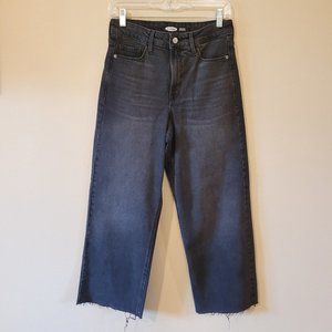 Faded Black Wide Leg Pants - like new